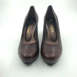 HANDMADE LEATHER WOMAN HEELS